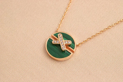 [Lumina]JEUX DE Lumina GOLD DIAMOND NECKLACE