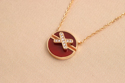 [Lumina]JEUX DE Lumina GOLD DIAMOND NECKLACE