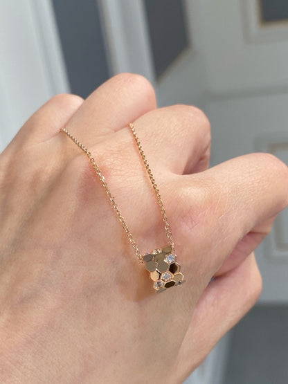 [Lumina]BEE LOVE DIAMOND NECKLACE