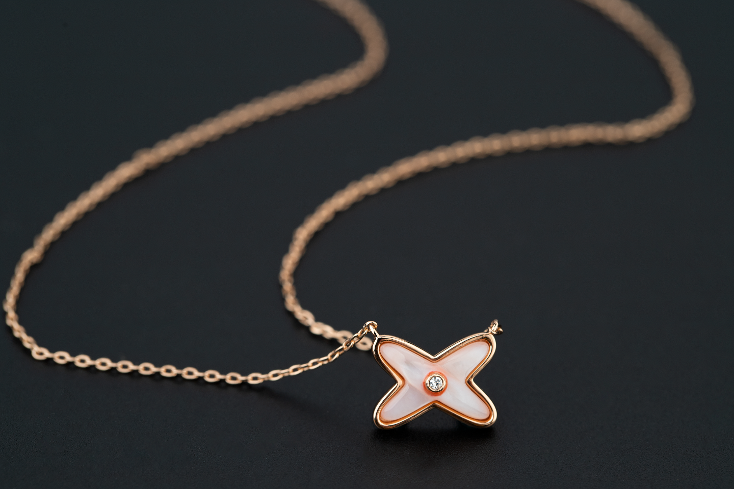 [Lumina]JEUX DE NECKLACE 1 DIAMOND