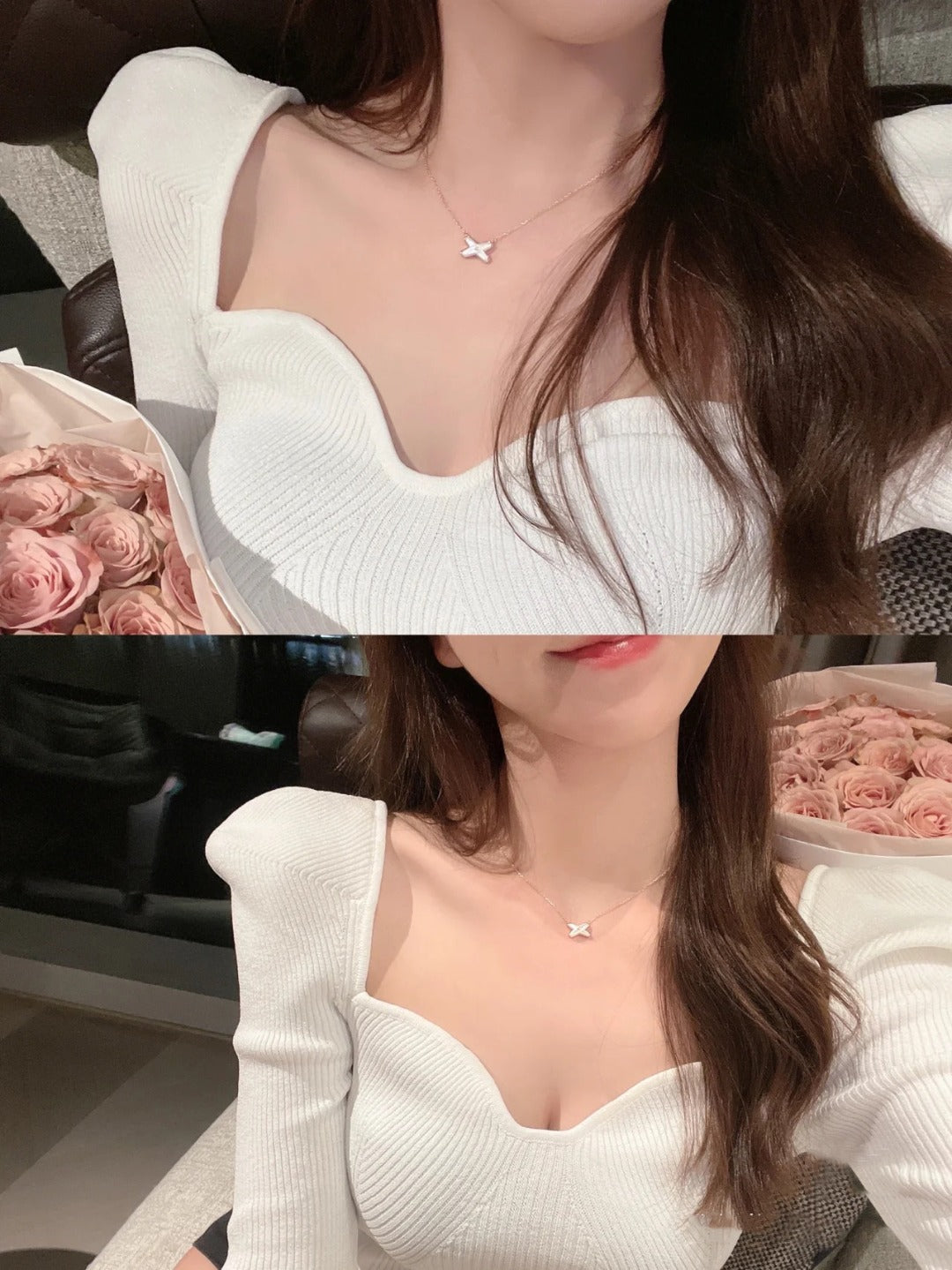 [Lumina]JEUX DE NECKLACE 1 DIAMOND
