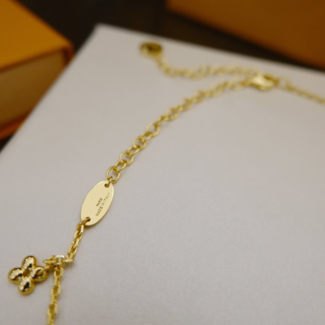 [Lumina]BLOOMING SUPPLE NECKLACE BRASS