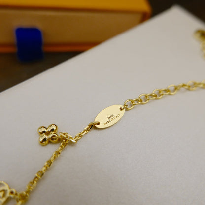 [Lumina]BLOOMING SUPPLE NECKLACE BRASS