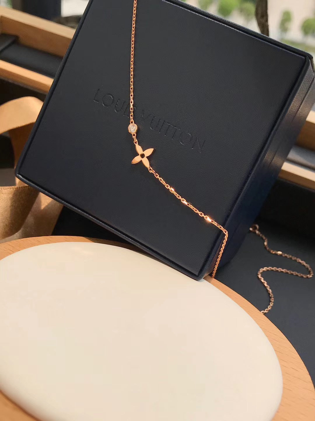 [Lumina]BLOSSOM PENDANT PINK GOLD AND DIAMOND