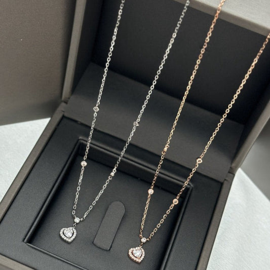 [Lumina]JOY HEART DIAMOND NECKLACE