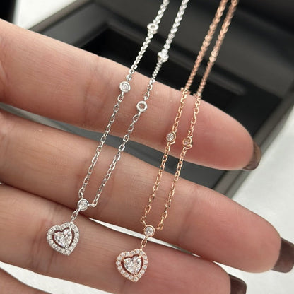 [Lumina]JOY HEART DIAMOND NECKLACE