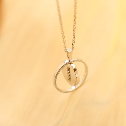 [Lumina]Demo MOVE MM SILVER DIAMOND NECKLACE