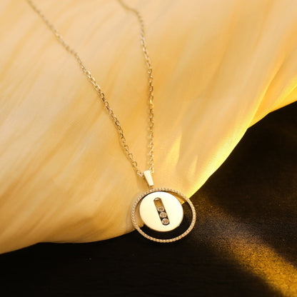 [Lumina]Demo MOVE MM SILVER DIAMOND NECKLACE