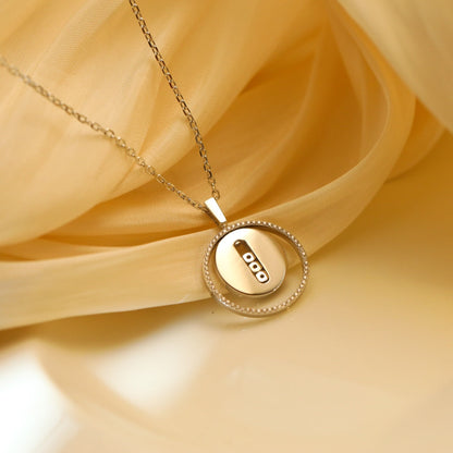 [Lumina]Demo MOVE MM SILVER DIAMOND NECKLACE