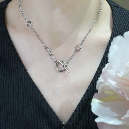 [Lumina]HM STERLING CHAINE D'ANCRE HEART
