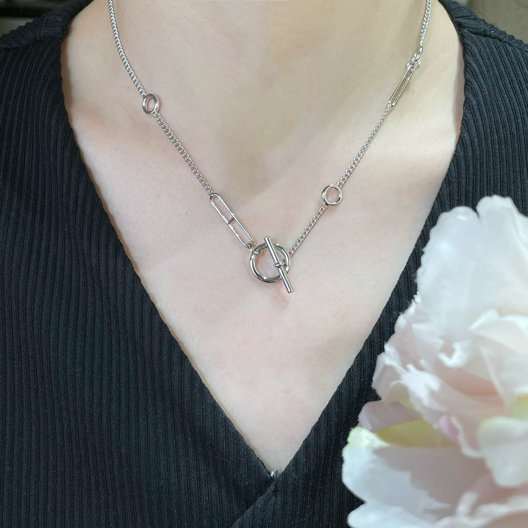 [Lumina]HM STERLING CHAINE D'ANCRE HEART