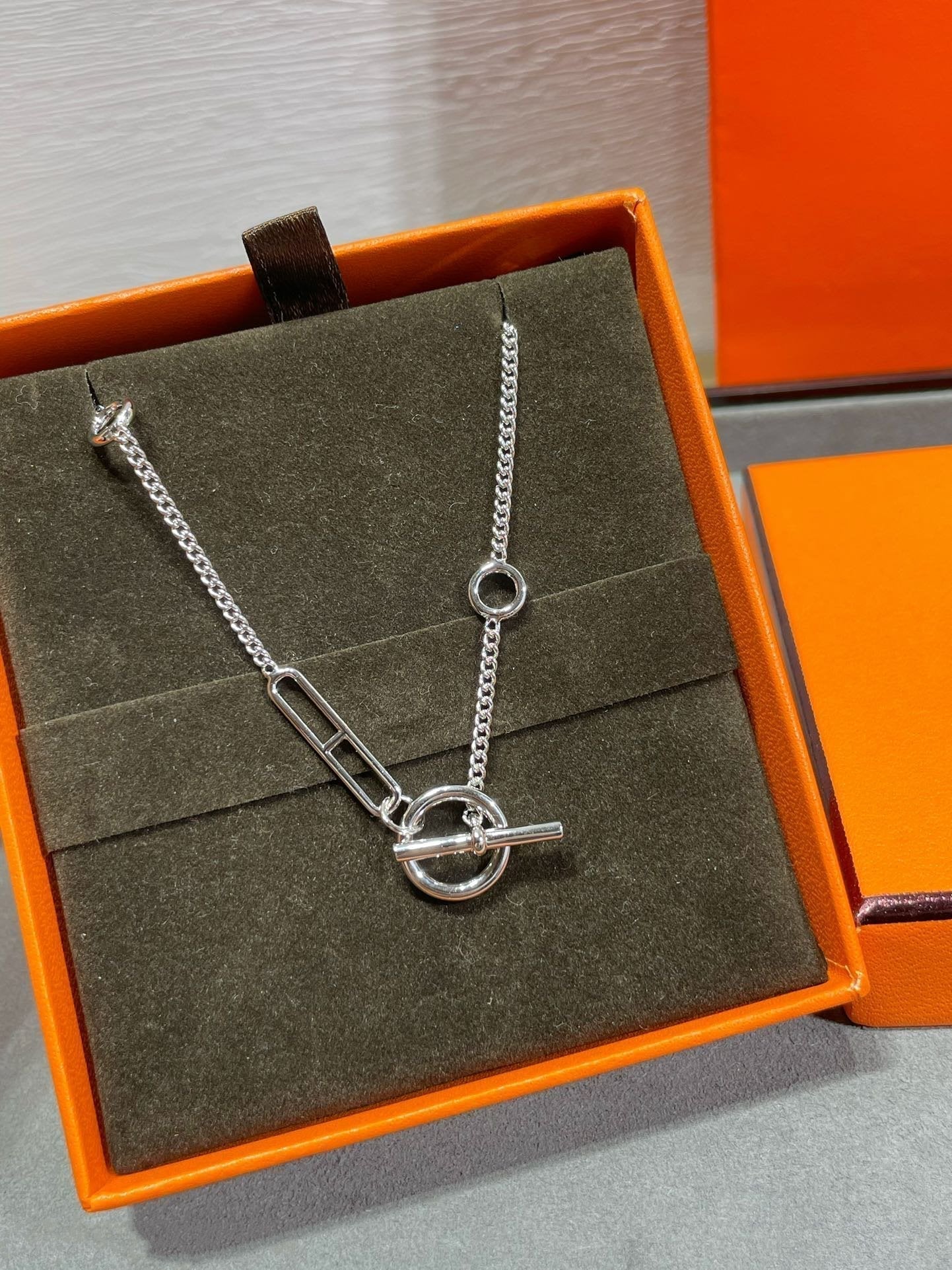 [Lumina]HM STERLING CHAINE D'ANCRE HEART