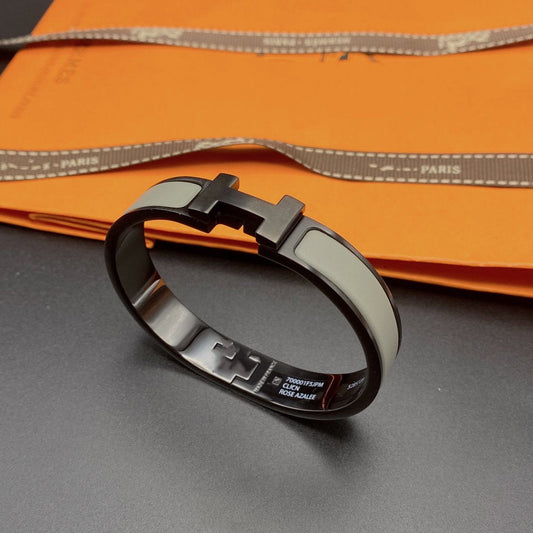 [Lumina]CLIC HM SO BLACK GREY BRACELET
