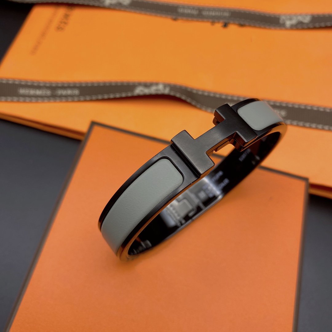 [Lumina]CLIC HM SO BLACK GREY BRACELET