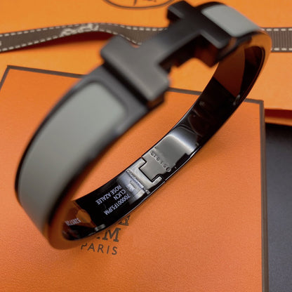 [Lumina]CLIC HM SO BLACK GREY BRACELET