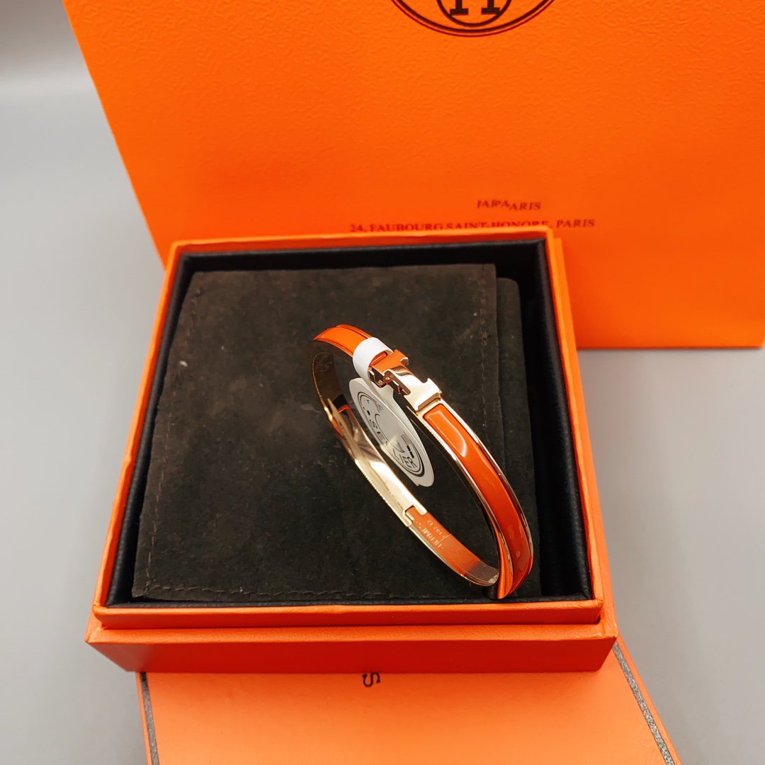 [Lumina]CLASSIC HM CLIC RED 8MM ENAMEL BRACELET