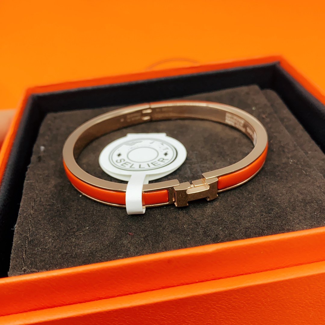 [Lumina]CLASSIC HM CLIC RED 8MM ENAMEL BRACELET