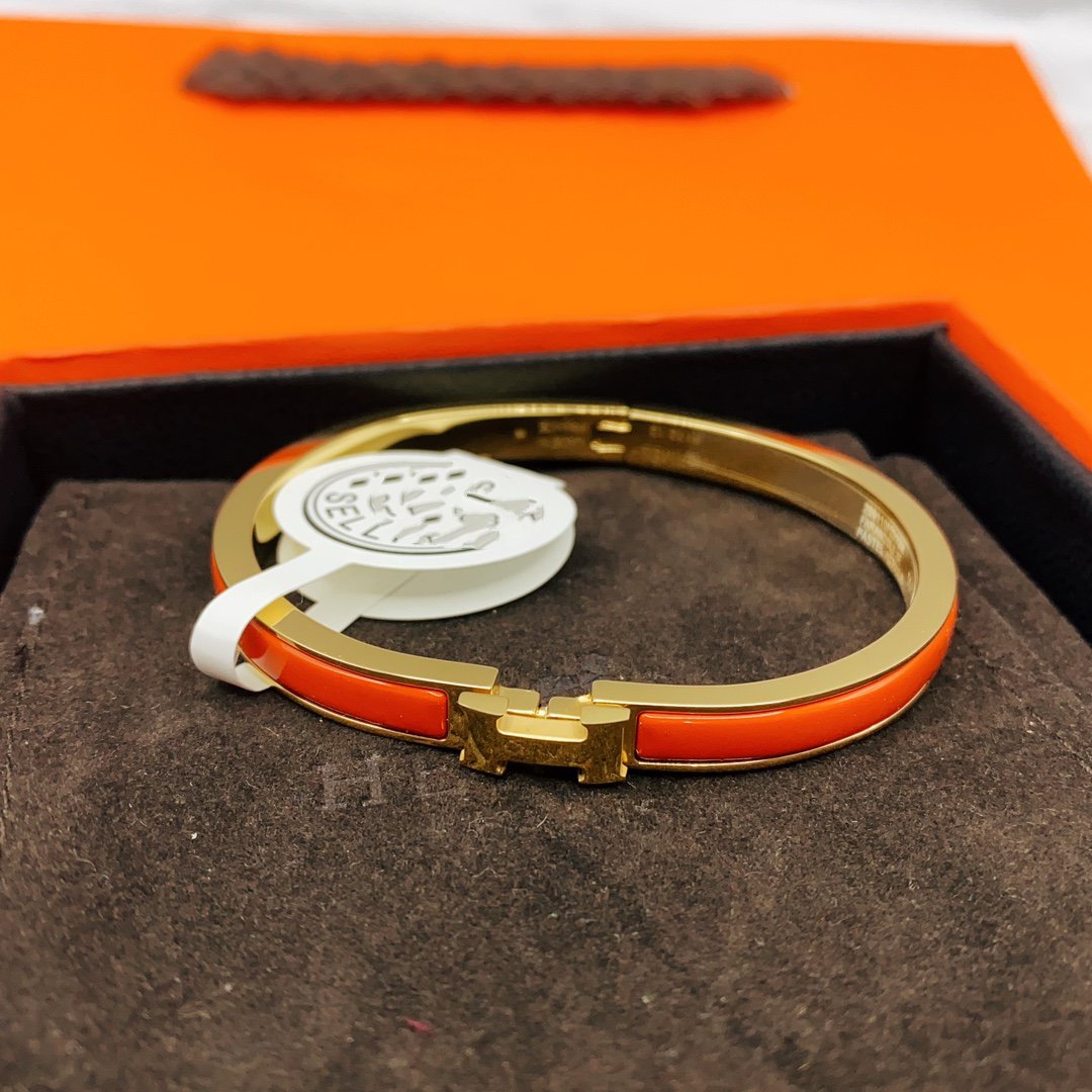 [Lumina]CLASSIC HM CLIC RED 8MM ENAMEL BRACELET