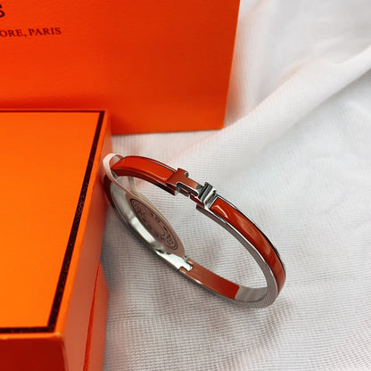 [Lumina]CLASSIC HM CLIC RED 8MM ENAMEL BRACELET
