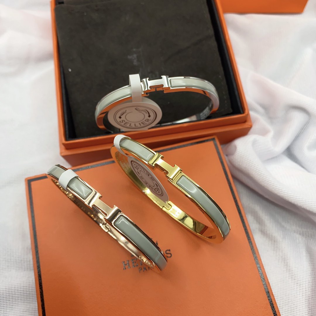 [Lumina]CLASSIC HM CLIC GREEN 8MM ENAMEL BRACELET