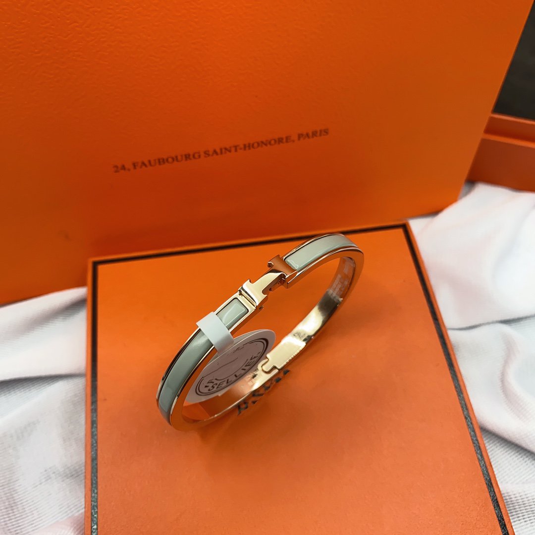 [Lumina]CLASSIC HM CLIC GREEN 8MM ENAMEL BRACELET