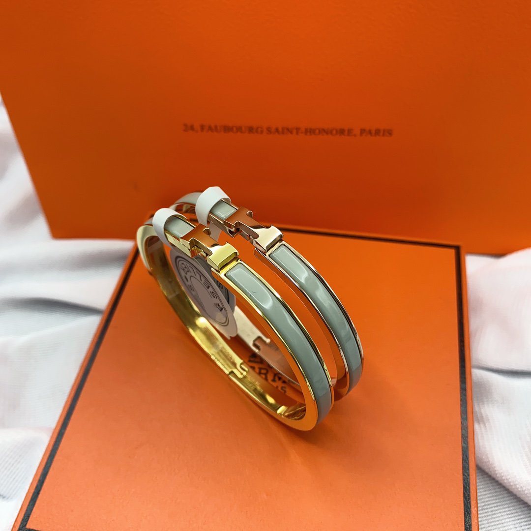 [Lumina]CLASSIC HM CLIC GREEN 8MM ENAMEL BRACELET