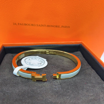 [Lumina]CLASSIC HM CLIC GREEN 8MM ENAMEL BRACELET