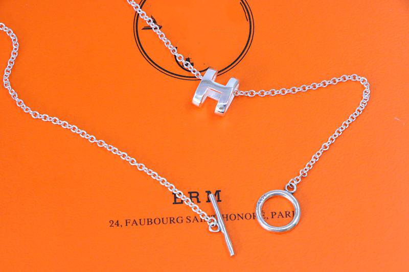 [Lumina]HM NECKLACE H LETTER OVAL SERIES