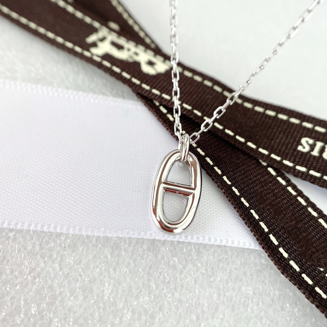 [Lumina]HM PIG NOSE NECKLACE