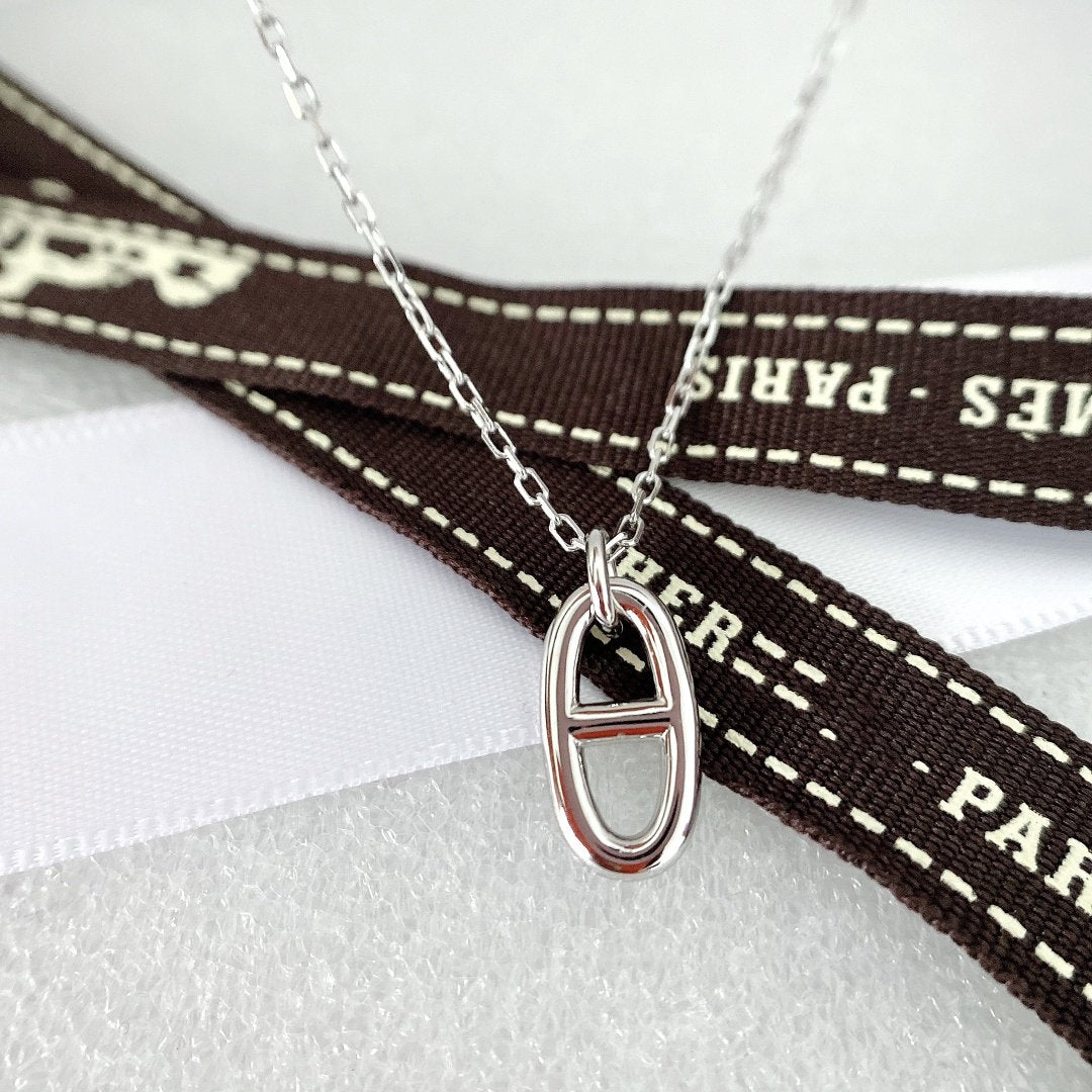 [Lumina]HM PIG NOSE NECKLACE