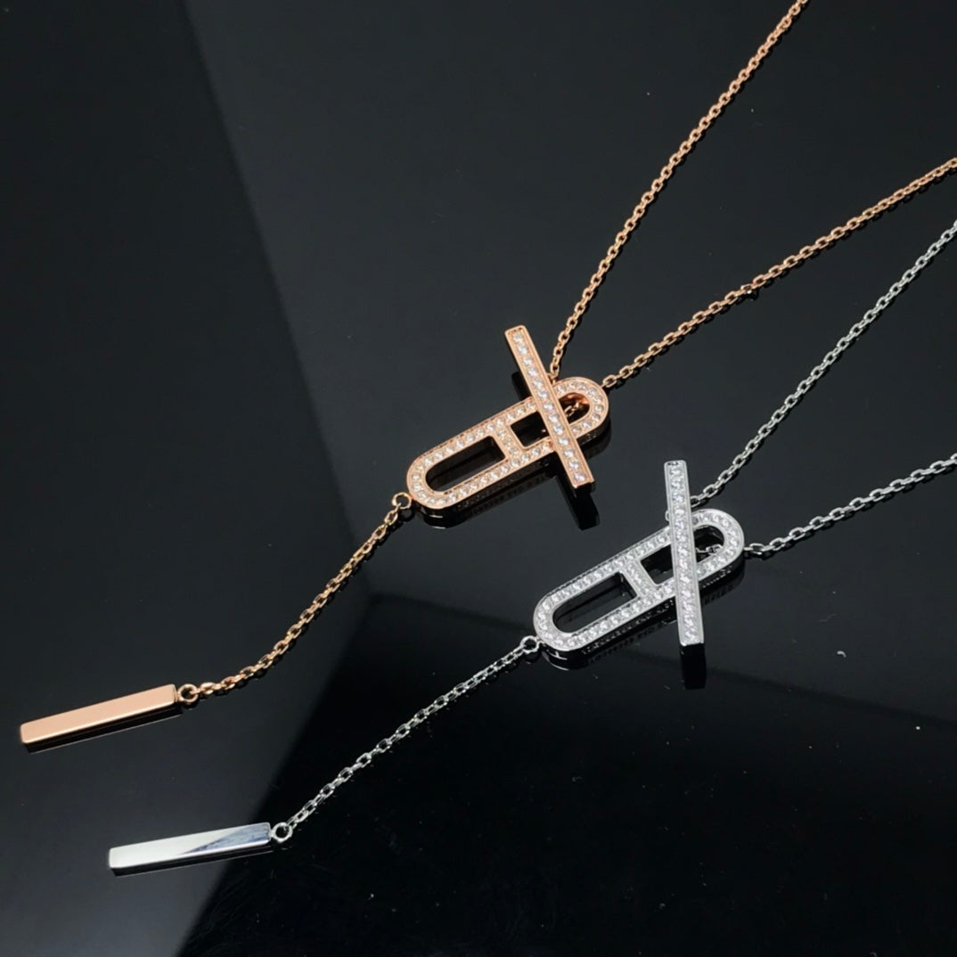 [Lumina]HM NECKLACE PLATINUM Lumina GOLD DIAMOND