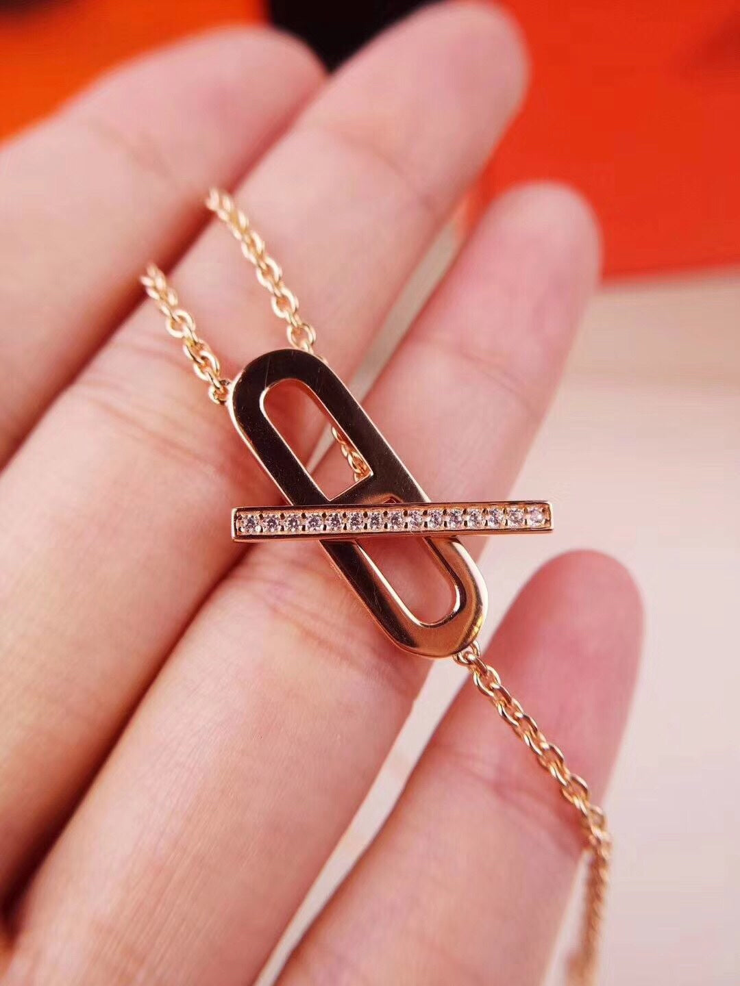 [Lumina]HM NECKLACE PLATINUM Lumina GOLD DIAMOND