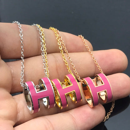 [Lumina]H NECKLACE PINK