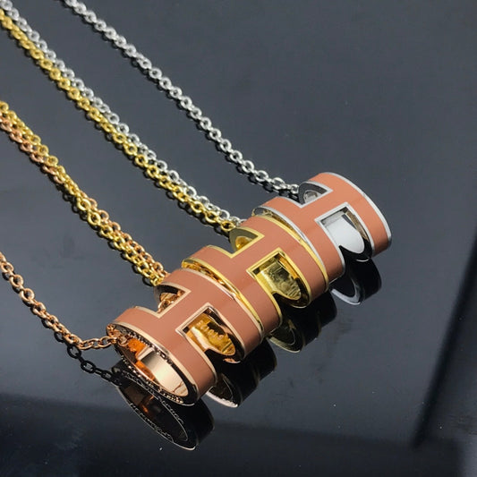 [Lumina]H NECKLACE BROWN
