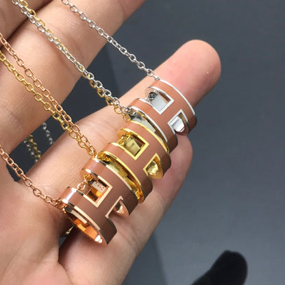 [Lumina]H NECKLACE BROWN