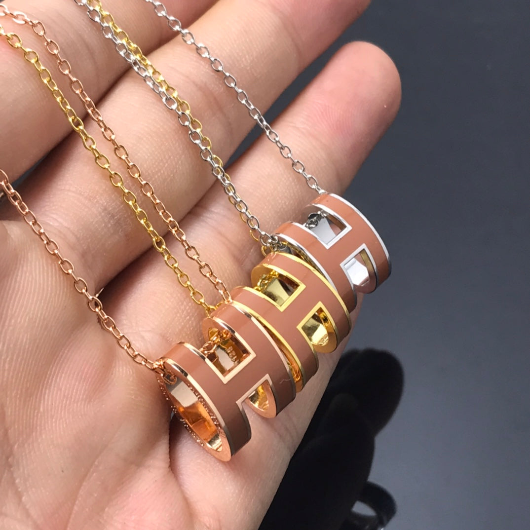 [Lumina]H NECKLACE BROWN