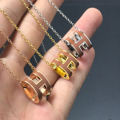 [Lumina]H NECKLACE BROWN