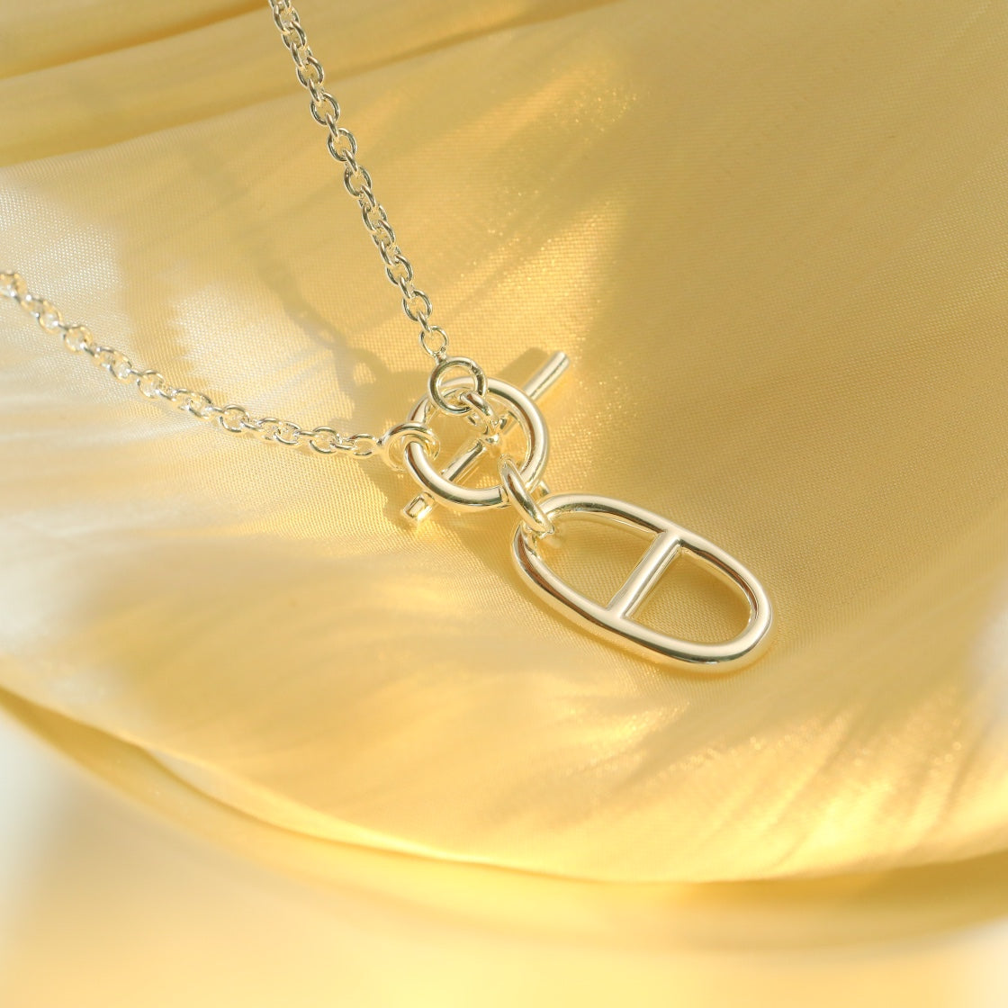 [Lumina]HM CHAINE D'ANCRE PENDANT NECKLACE STERLING SILVER