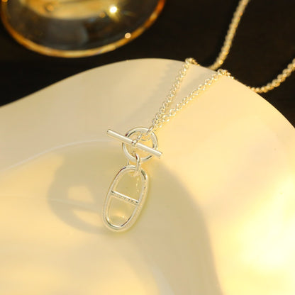[Lumina]HM CHAINE D'ANCRE PENDANT NECKLACE STERLING SILVER