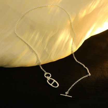 [Lumina]HM CHAINE D'ANCRE PENDANT NECKLACE STERLING SILVER