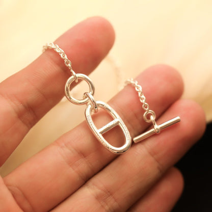 [Lumina]HM CHAINE D'ANCRE PENDANT NECKLACE STERLING SILVER
