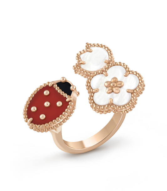 [Lumina]LUCKY 3 MOTIF Lumina GOLD RING