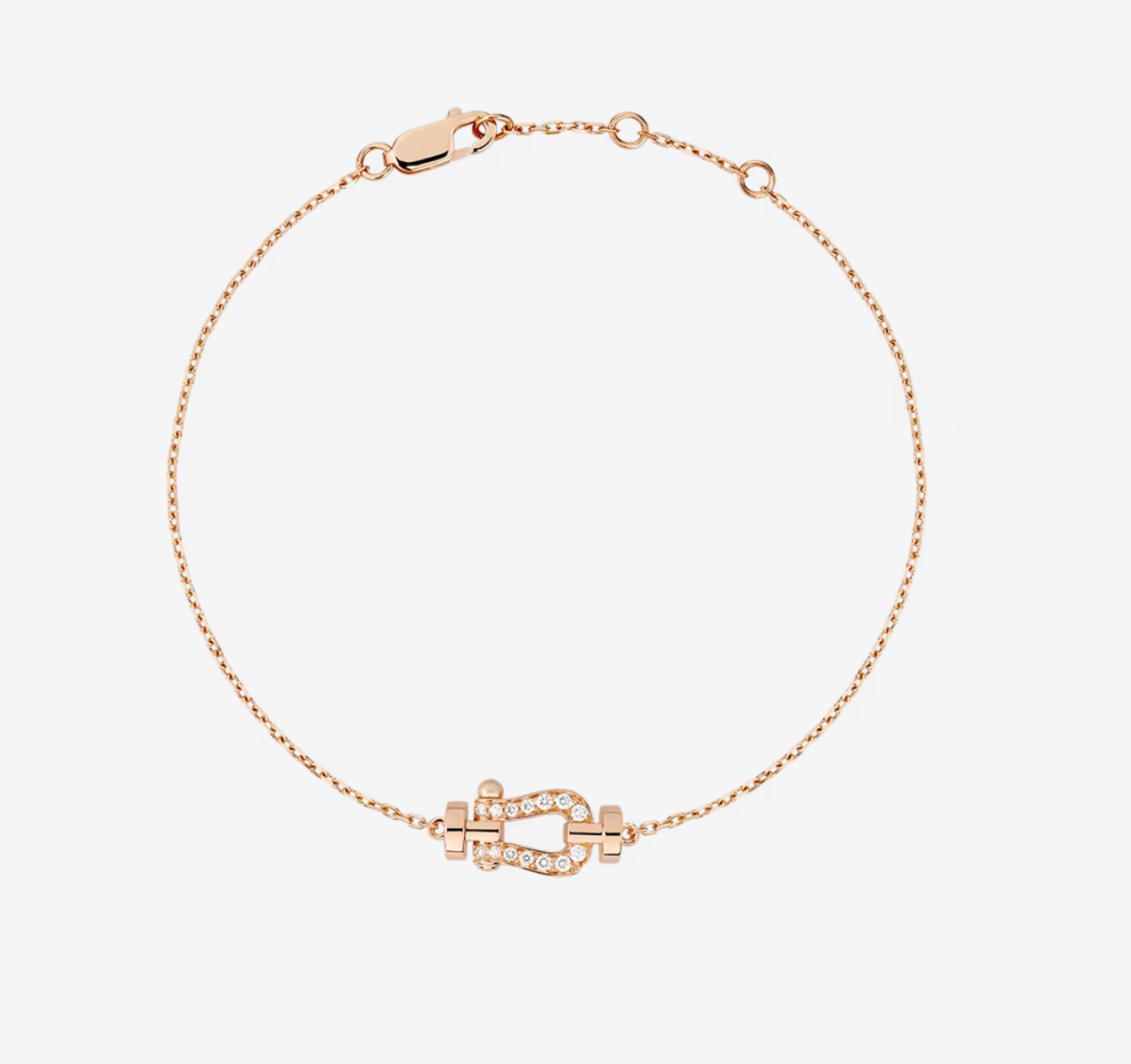[Lumina]FORCE 10 FULL DIAMOND BUCKLE CHAIN LINK MINI MODEL