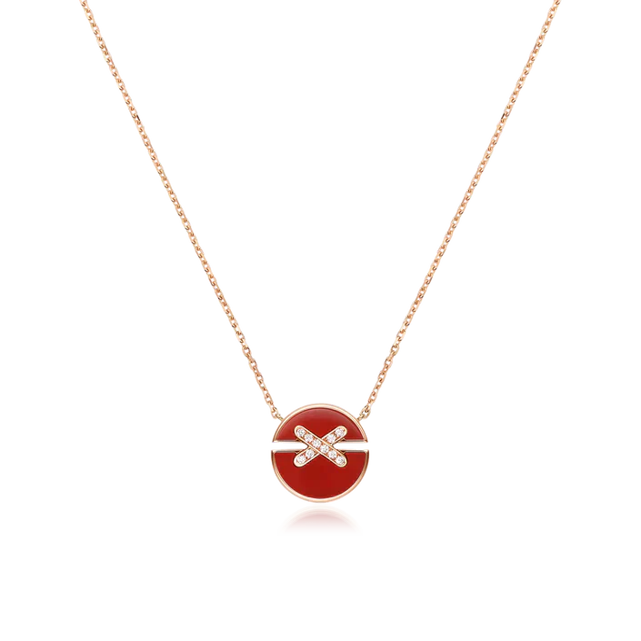 [Lumina]JEUX DE Lumina GOLD DIAMOND NECKLACE