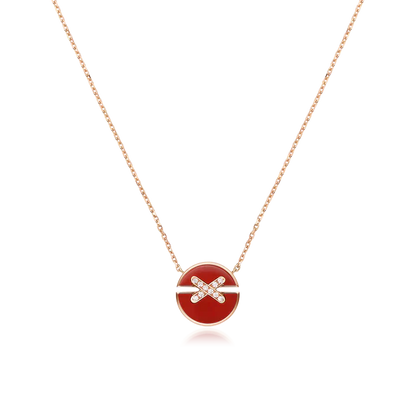 [Lumina]JEUX DE Lumina GOLD DIAMOND NECKLACE