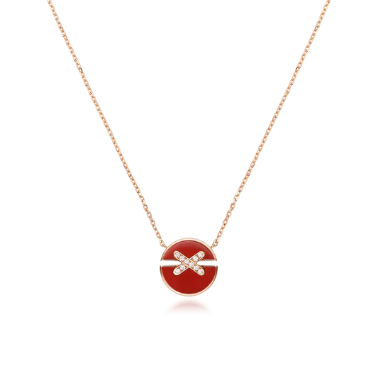 [Lumina]JEUX DE Lumina GOLD DIAMOND NECKLACE