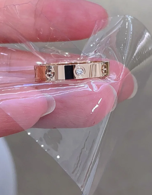 [Lumina]LOVE RING 4MM 1 DIAMOND