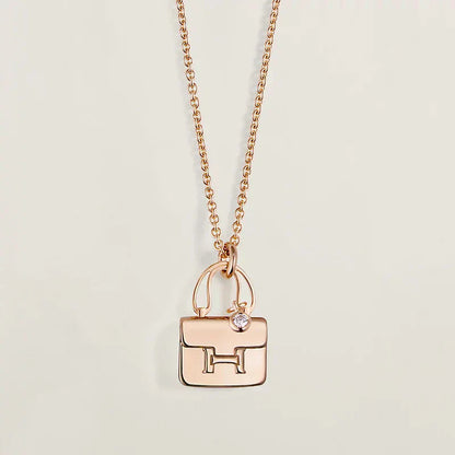 [Lumina]AMULETTE PEDANT Lumina GOLD NECKLACE
