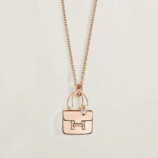 [Lumina]AMULETTE PEDANT Lumina GOLD NECKLACE