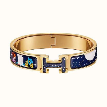 [Lumina]H STAR AND MOON BRACELET 12MM